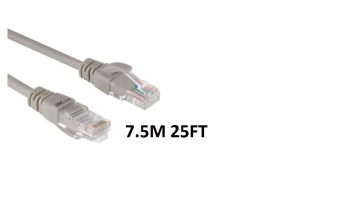 Cable de red rj45 7.5m 25ft para conexión estable y rápida