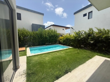 En vistacana punta cana villa nueva y amueblada en alquiler  dos nivel