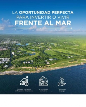 Vendo solares bahía en playa nueva romana