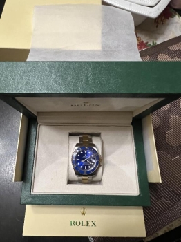 Reloj bluesy two tone