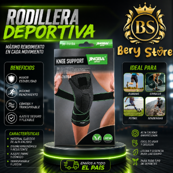 Rodillera deportiva  rodillera ortopÉdica  rodillera ajustable  rodill