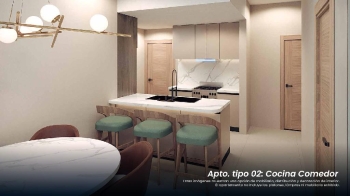 Venta de apartamentos de 1 2 y 3 habitaciones en la esperilla
