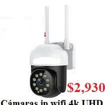 Te preocupa tu seguridad? mira estas cámaras 4k uhd