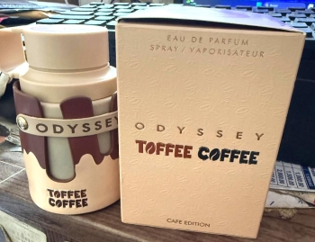 Perfume  toffee coffee café edition odissey  fragancia unisex de armaf