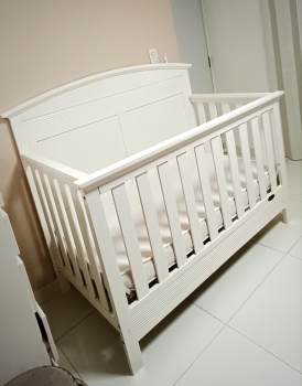 Cuna barret blanca 4 en q