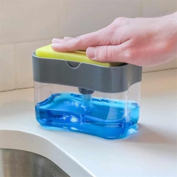 Dispensador de jabón para lavamanos y fregadero