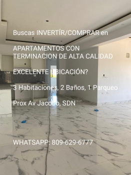 Aptos nuevos en venta con terminación de alta calidad prox av jacobo 3