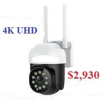 Te preocupa tu seguridad? chequea estas cámaras 4k uhd