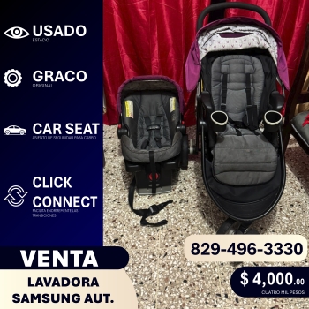 Sistema de viaje graco coche  car seat usado