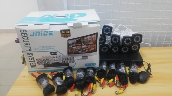 Jnice je-7216 sistema completo 16 cámaras dvr para protección total