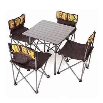 Mesa con silla de camping  mesa con sillas plegables  mesa de picnic p