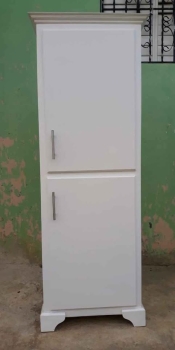 Alacena anaquel para cocina blanca para espacios pequeño