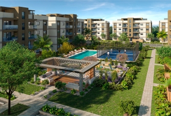 Riviera at costa blanca  apartamentos en boca chica con playa privada