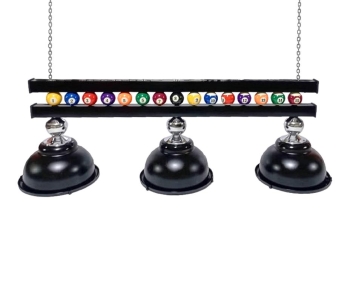 Lámpara para mesa de billar