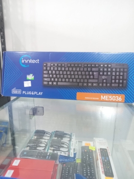 Teclado alámbrico inntect me5036