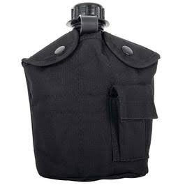 Cantimplora  vasija o frasco portátil diseñado para transportar líquid