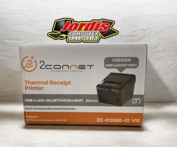 Impresora 2connect-pos80-01-v10 térmica 80mm 3 usblanbtwifi