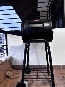Bbq a carbón en hierro