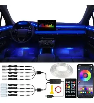 Tira de luz para tablero de carro