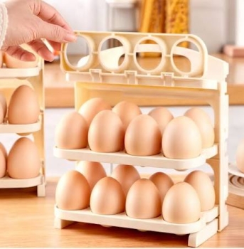 Organizador de huevos   son huevera porta huevos y dispensador de huev