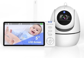 Monitor para bebé con cámara ap-231 con audio bidireccional y pantalla