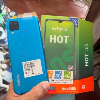Infinix hot 10s 128gb/4gb ram dual sim desbloqueado 1mes de garantía