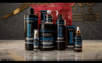 Linea de pelo minoxidil
