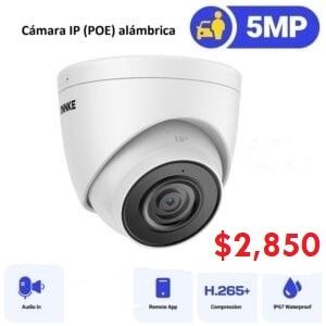 Cámaras ip full hd night full color de 5 megapíxeles