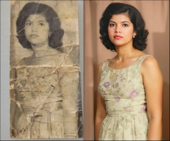 Restauración y reparación  de fotos