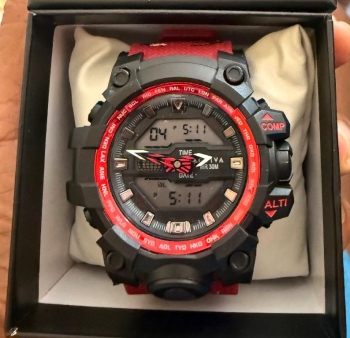 Reloj activa neo x by invicta análogo-digital alarma luz led