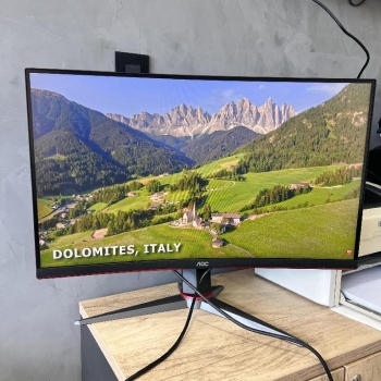 Monitor curve 27 pulgadas gamer 165hz