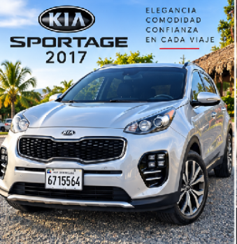 Kia  sportage 2017 en la romana