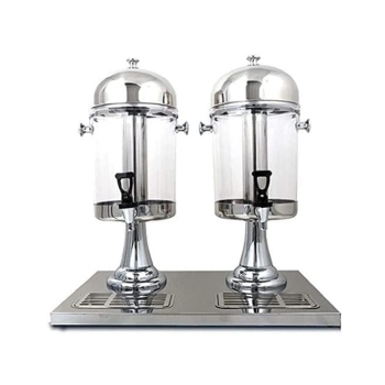 Dispensador distribuidor de jugos doble