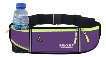Riñonera deportiva running porta botellón
