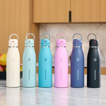 Botellas de agua tazas y recipientes para alimentos de acero inoxidabl