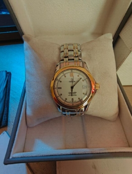 Vendo omega seamaster 18k ss 1995 mantenimiento al día papeles y caja