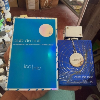 Perfume  club de nuit iconic de 105ml  fragancia masculina clon de blu