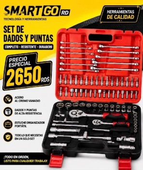 Tengo set de dados y puntas