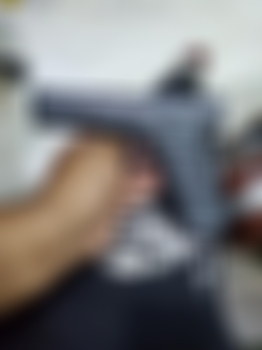 Pistola de bola de gomas glock 43mm