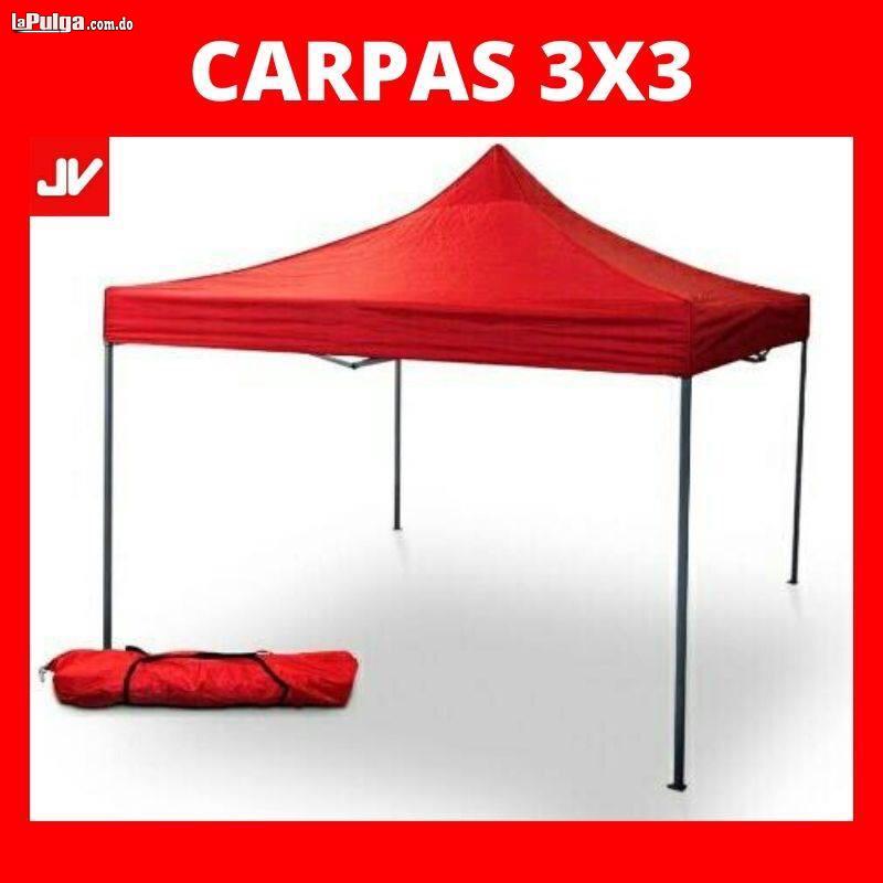 Carpas plegables 3x3 azul Foto 6867445-1.jpg