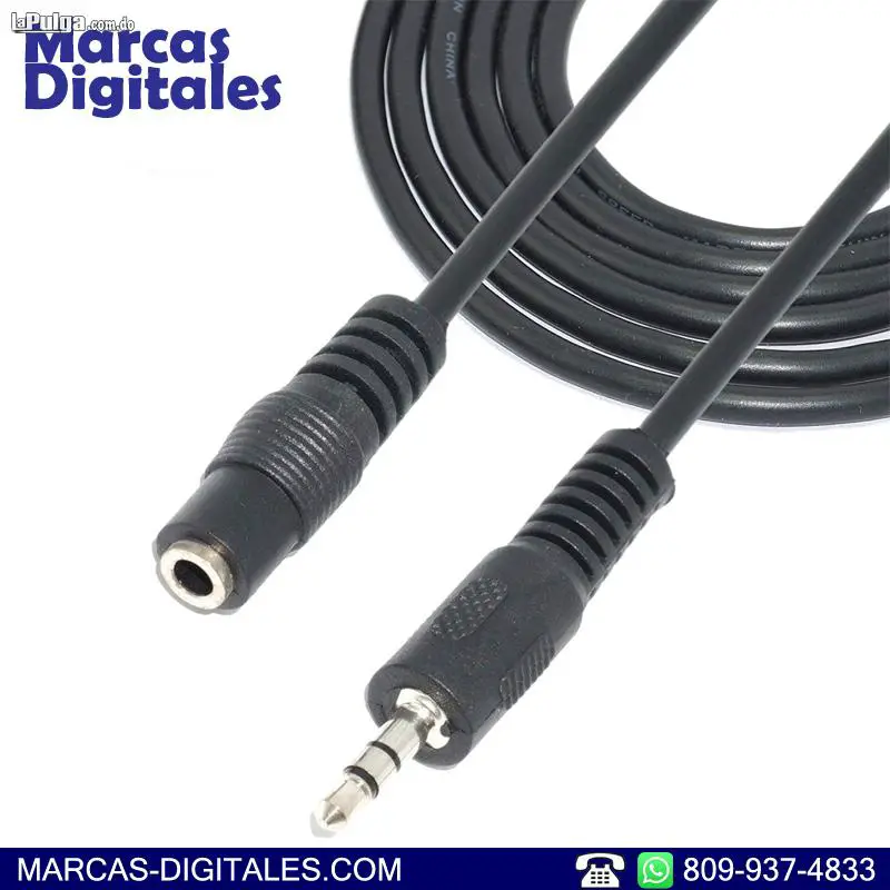 Cable Extension Audio Conexion Mini Jack 3.5mm TRS 10 Pies Foto 6901276-1.jpg