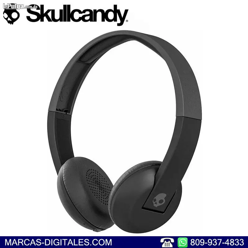 Skullcandy UpRoar Audifonos Bluetooth Inalambricos Negro/Gris Foto 6901305-1.jpg