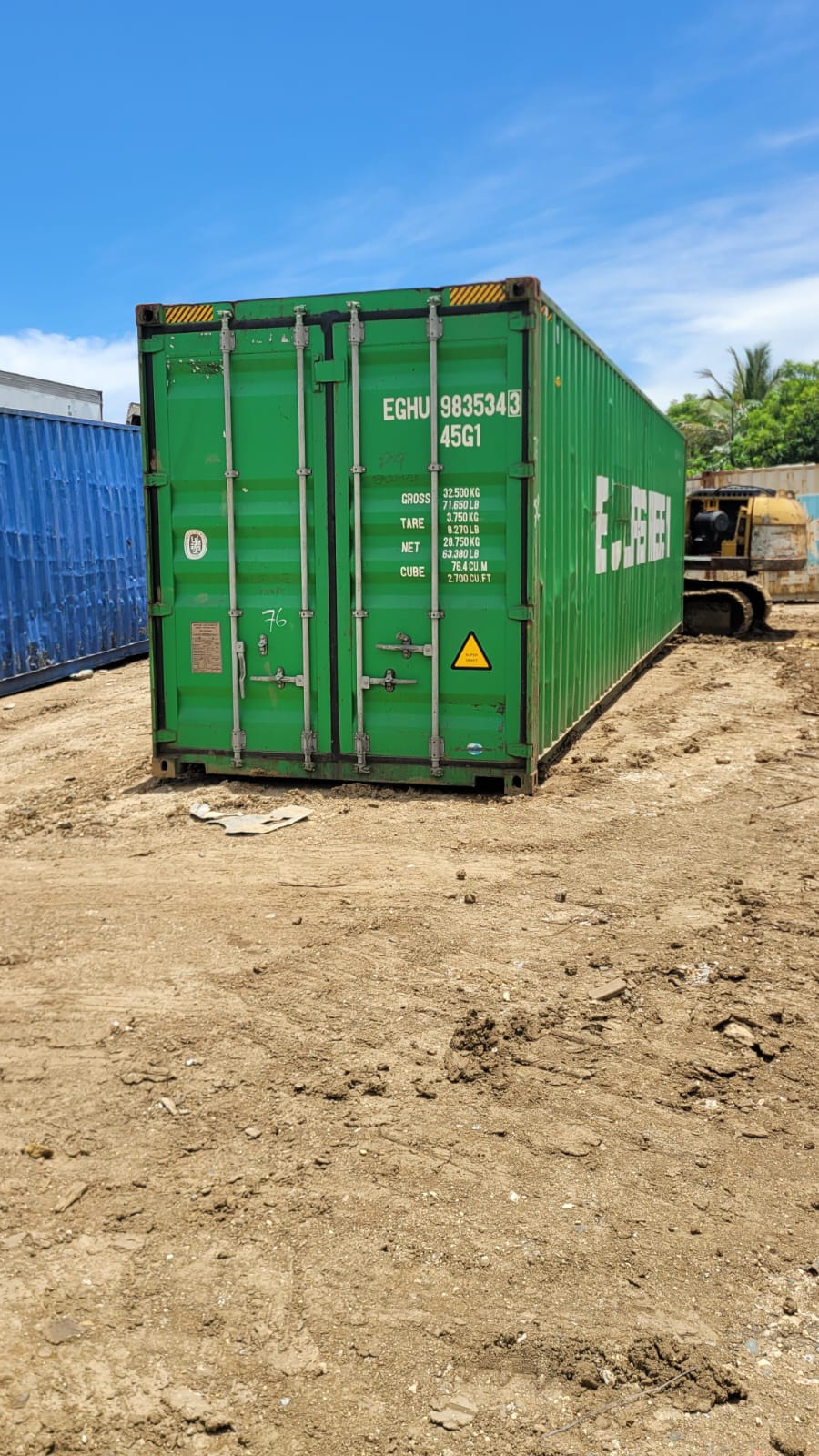 Contenedores 40 H.C Evergreen años 2018 2019 y 2020 como Nuevos Foto 7061919-5.jpg