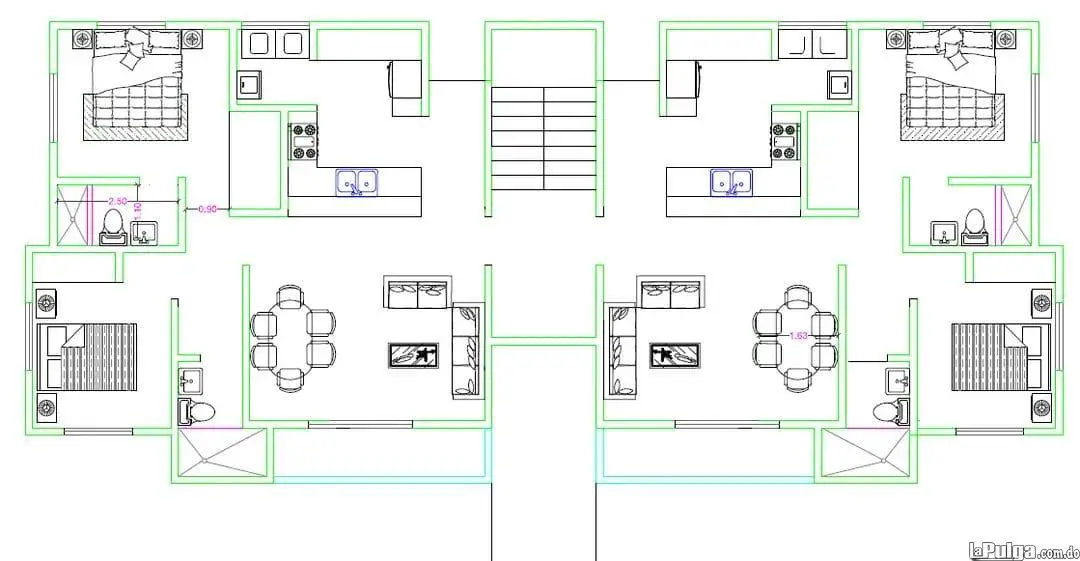 Apartamento en sector Canastica 3 habitaciones 2 parqueos Foto 7062117-3.jpg