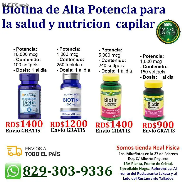 Biotinas biotina viotina de alta potencia para hacer crecer el cabello Foto 7065480-1.jpg