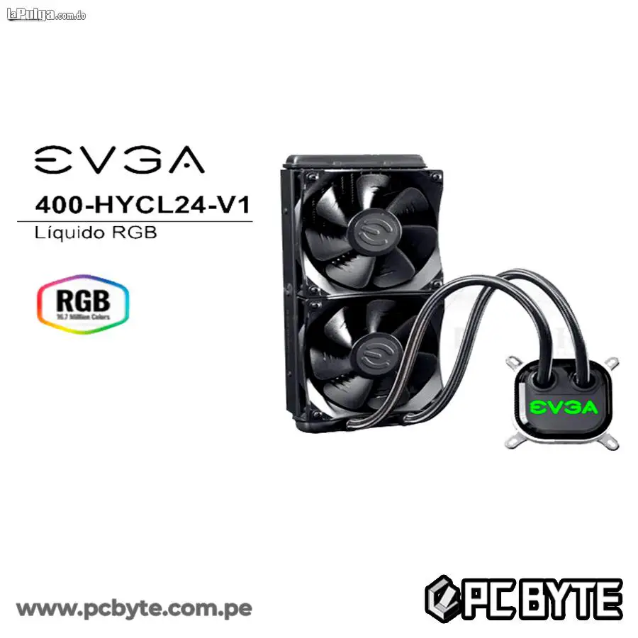 Sistema Liquido Evga 400-HY-CL24-V1 RGB Intel LGA / AMD AM Foto 7073651-1.jpg