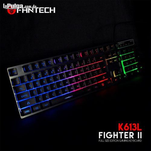 Teclado Fantech K613L Figther II USB RGB. Foto 7076156-2.jpg