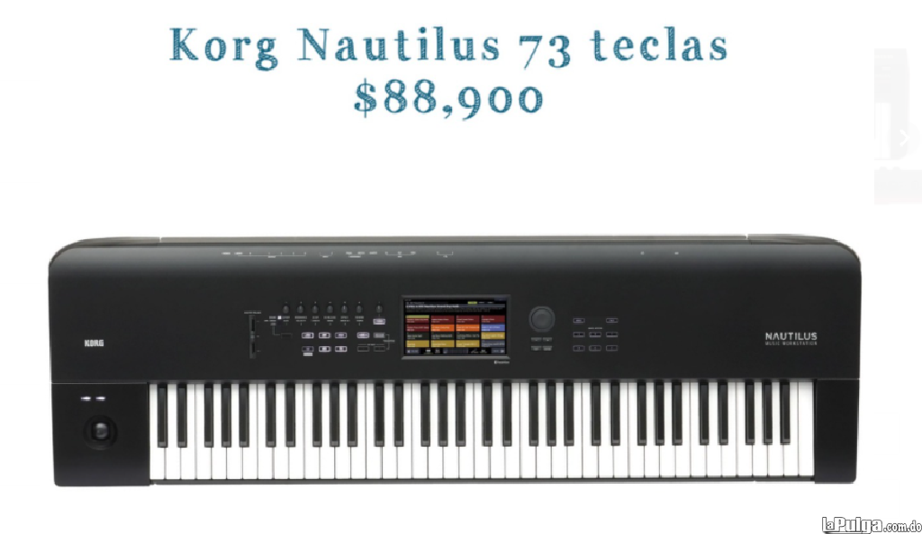 Piano Korg Nautilus 73 teclas Foto 7100771-1.jpg