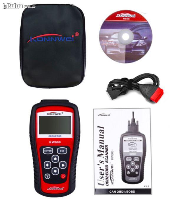 Escáner lector de código de vehículo probador de diagnóstico KW808 Foto 7111160-1.jpg