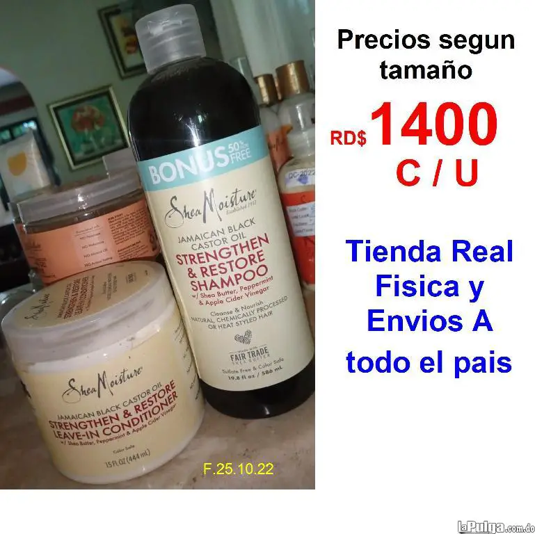 shea moisture jamaican black castor oil originales envios a todo el pa Foto 7112984-1.jpg